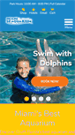 Mobile Screenshot of miamiseaquarium.com